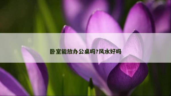 臥室能放辦公桌嗎?風(fēng)水好嗎
