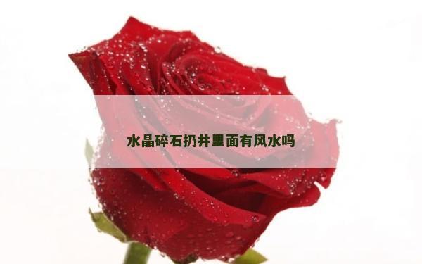 水晶碎石扔井里面有風(fēng)水嗎