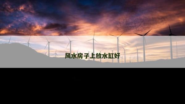 風水房子上放水缸好