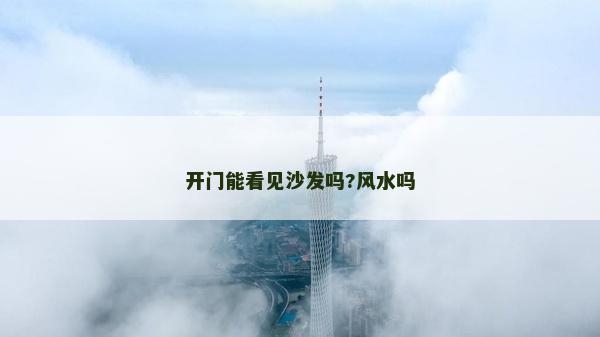 開門能看見沙發嗎?風水嗎 開門能看見沙發嗎?風水嗎