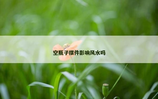 空瓶子擺件影響風(fēng)水嗎