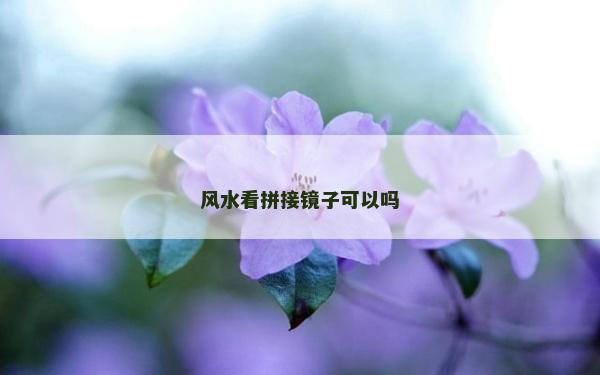 風水看拼接鏡子可以嗎