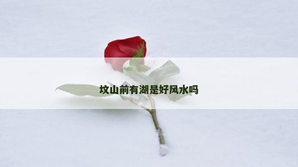墳山前有湖是好風水嗎