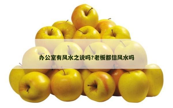 辦公室有風水之說嗎?老板都信風水嗎