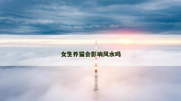 女生養(yǎng)貓會(huì)影響風(fēng)水嗎 女生養(yǎng)貓會(huì)影響風(fēng)水嗎