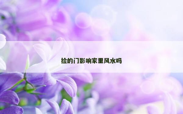 撿的門影響家里風水嗎