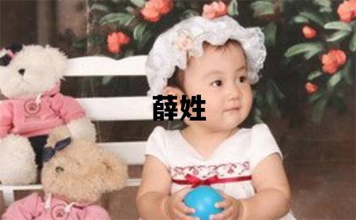 薛姓取名有詩意的男寶寶名字