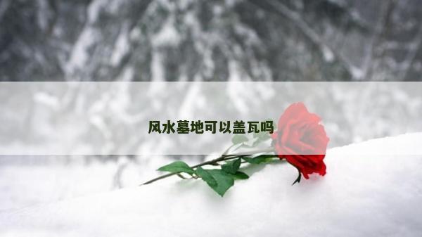 風水墓地可以蓋瓦嗎