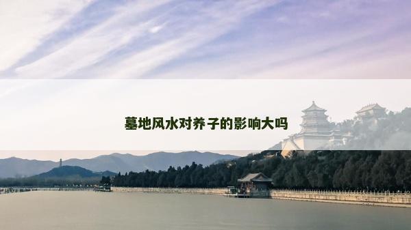 墓地風水對養(yǎng)子的影響大嗎