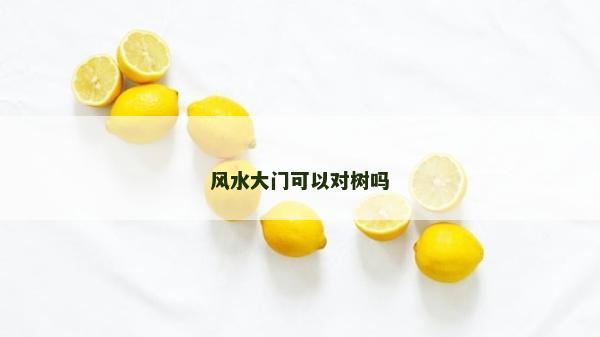 風水大門可以對樹嗎 風水大門可以對樹嗎