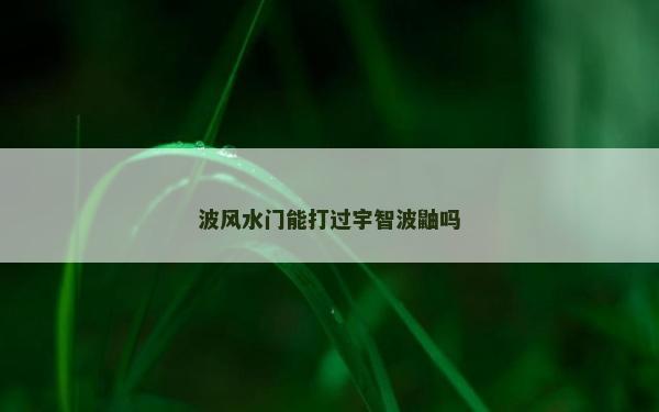 波風(fēng)水門能打過宇智波鼬嗎 波風(fēng)水門能打過宇智波鼬嗎