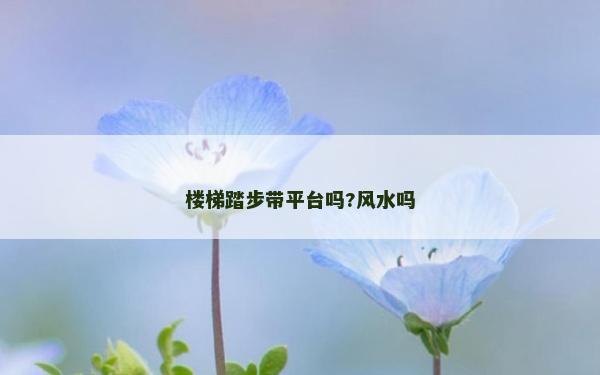 樓梯踏步帶平臺嗎?風水嗎 樓梯踏步帶平臺嗎?風水嗎
