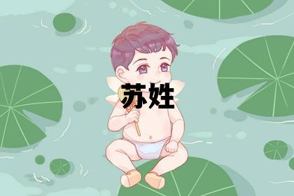 蘇姓取名朗朗上口的女寶寶名字