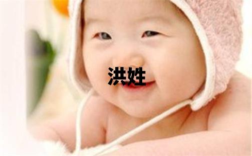 洪姓有智慧才氣的男孩名字,取什么名字好