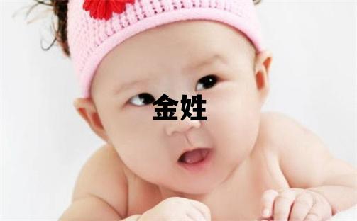 金姓吉利的男孩名字